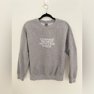 Change Begins Women’s Crew Neck